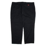DICKIES 774 Womens Trousers Black Relaxed Straight W44 L30