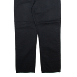DICKIES Mens Trousers Black Regular Straight W36 L30