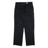 DICKIES Mens Trousers Black Regular Straight W30 L30