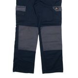 DICKIES Mens Trousers Blue Relaxed Straight W34 L30