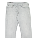 LEVI'S 511 Jeans Mens Grey Skinny Straight W38 L30