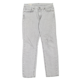 LEVI'S 511 BIG E Jeans Mens Grey Slim Straight W31 L30