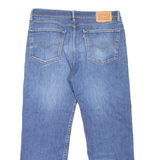 LEVI'S 751 Jeans Mens Blue Regular Straight Stone Wash W36 L27