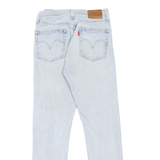 LEVI'S 501S Jeans Premium Womens Blue Skinny Straight Stone Wash W25 L28