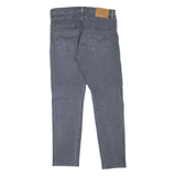 LEVI'S 512 BIG E Jeans Mens Grey Slim Tapered W32 L29