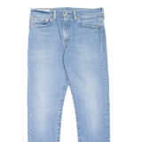 LEVI'S 512 BIG E Jeans Mens Blue Slim Tapered Stone Wash W31 L29