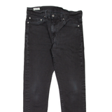 LEVI'S 512 BIG E Jeans Mens Black Slim Tapered W31 L29