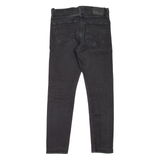 LEVI'S 512 BIG E Jeans Mens Black Slim Tapered W31 L29