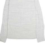 HILFIGER DENIM Mens Jumper Grey Crew Neck Tight Knit L