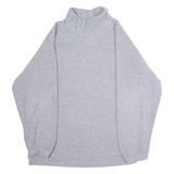 RODEO Freestyle Mens Fleece Grey High Neck 90s M