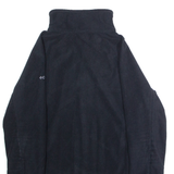 COLUMBIA Womens Fleece Black 1/4 Zip M