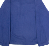 ST BERNARD Mens Fleece Blue 1/4 Zip 90s XXS