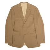 ANGELO NARDELLI Mens Blazer Jacket Brown Wool M