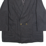 BURBERRY Mens Blazer Jacket Grey Wool XL