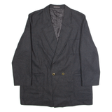 BURBERRY Mens Blazer Jacket Grey Wool XL