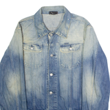 DIESEL Mens Denim Jacket Blue L