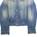 DIESEL Mens Denim Jacket Blue L