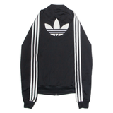 ADIDAS ORIGINALS Womens Track Jacket Black UK 8