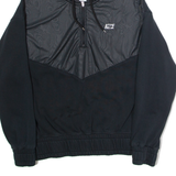 NIKE Womens Pullover Jacket Black Hooded S