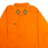 SPILAG Swiss Mens Workwear Jacket Orange Twill L
