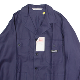 MARSUM Swiss Mens Workwear Jacket Blue Twill L
