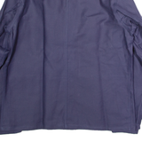 MARSUM Swiss Mens Workwear Jacket Blue Twill L