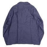MARSUM Swiss Mens Workwear Jacket Blue Twill L
