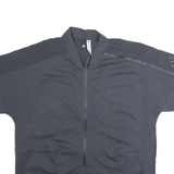 ADIDAS Mens Track Jacket Grey XL