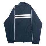 NIKE Mens Track Jacket Blue Striped S