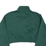 ELLESSE Cropped Womens Sweatshirt Green UK 8