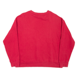 HARVARD UNIVERSITY Womens Sweatshirt Red USA M