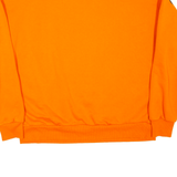 BLACK SQUAD Los Angeles Oversized Womens Sweatshirt Orange USA XS