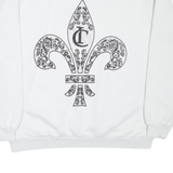 ICONO Mens Sweatshirt Grey 2XL