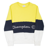 CHAMPION Mens Sweatshirt Yellow M