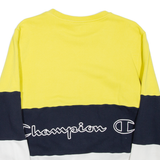 CHAMPION Mens Sweatshirt Yellow M