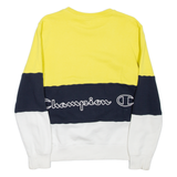 CHAMPION Mens Sweatshirt Yellow M