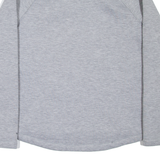 THE NORTH FACE Womens Sweatshirt Grey 1/4 Zip M