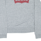 LEVI'S Womens Sweatshirt Grey S