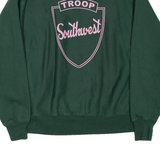 CHAMPION REVERSE WEAVE Troop Southwest Mens Sweatshirt Green L