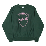 CHAMPION REVERSE WEAVE Troop Southwest Mens Sweatshirt Green L