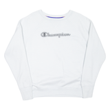 CHAMPION Mens Sweatshirt White L
