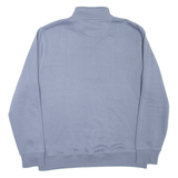 FRENCH CONNECTION Mens Sweatshirt Grey 1/4 Zip 2XL