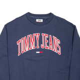 TOMMY JEANS Mens Sweatshirt Blue S