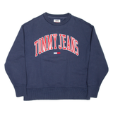 TOMMY JEANS Mens Sweatshirt Blue S