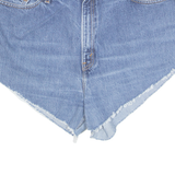 LEVI'S 550 Cut Off Womens Denim Shorts Blue L W35