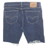 LEVI'S 519 Cut Off Mens Denim Shorts Blue M W34