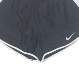 NIKE Dri-Fit Mesh Lined Womens Sports Shorts Black XS W26