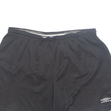 UMBRO Mens Sports Shorts Black M W33