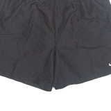 NIKE Mesh Lined Mens Sports Shorts Black S W27