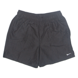 NIKE Mesh Lined Mens Sports Shorts Black S W27